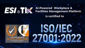 ESI-TIK, Room Booking Solution, Room Booking System, Enterprise Solution, Next Generattion Workplace Solutions, Intelligent Visitor Management System, Approval Flows, Role-based Access, Ai Agent, AI Booking System, Service Request,